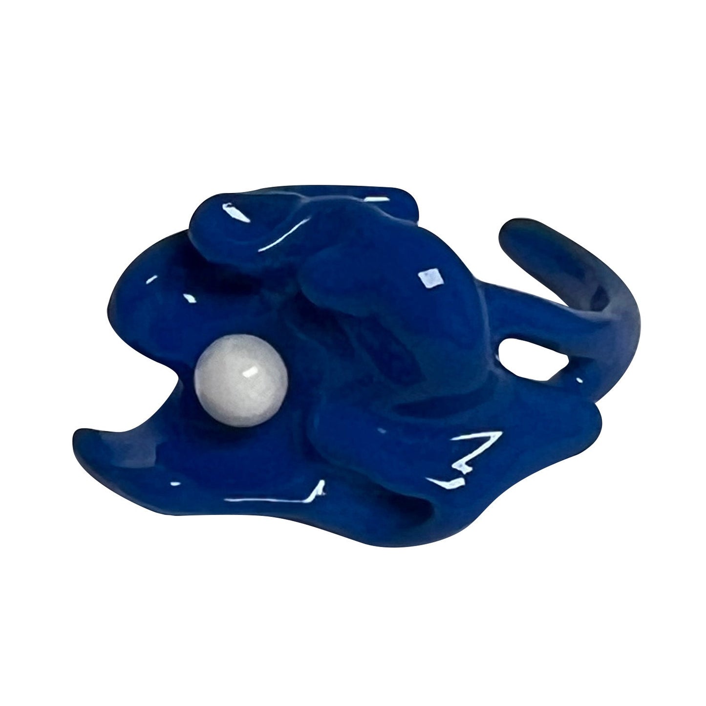 Blue Orchid Ring