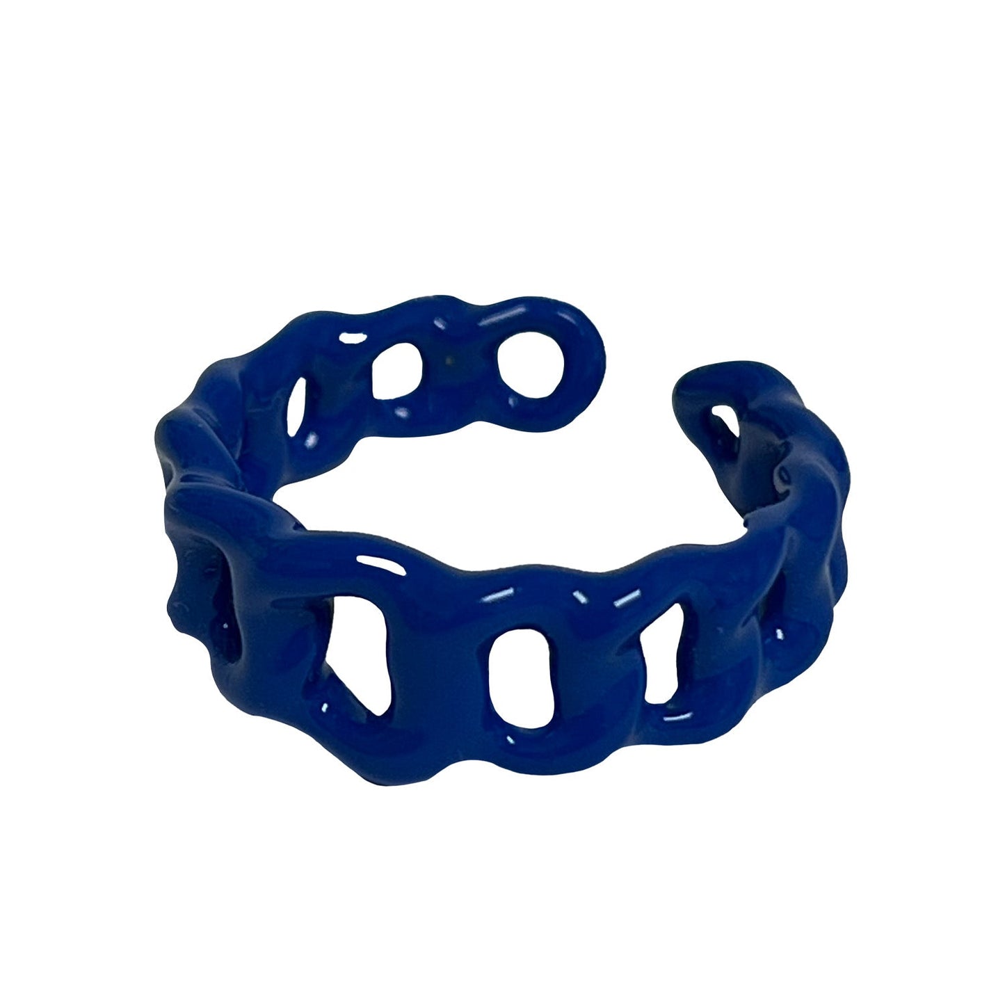 Blue Chain Ring