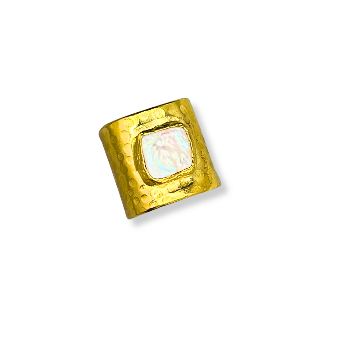 Square Pearl Ring
