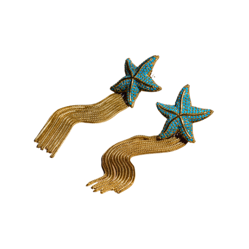 Rising Starfish Earrings